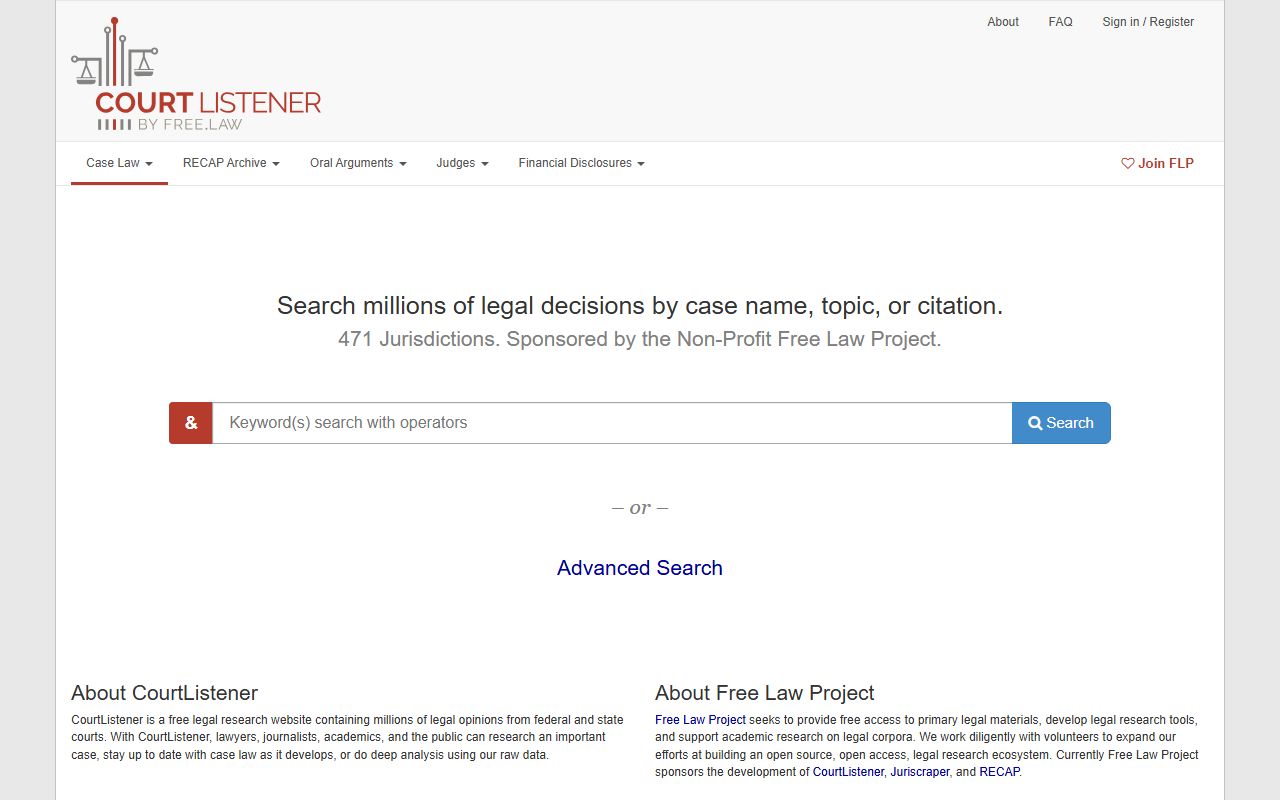 Lewis County court dockets CourtListener research