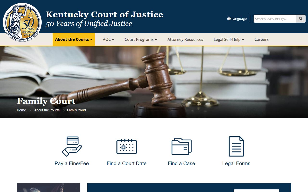 Lewis County court records Kentucky Family Court jurisdiction