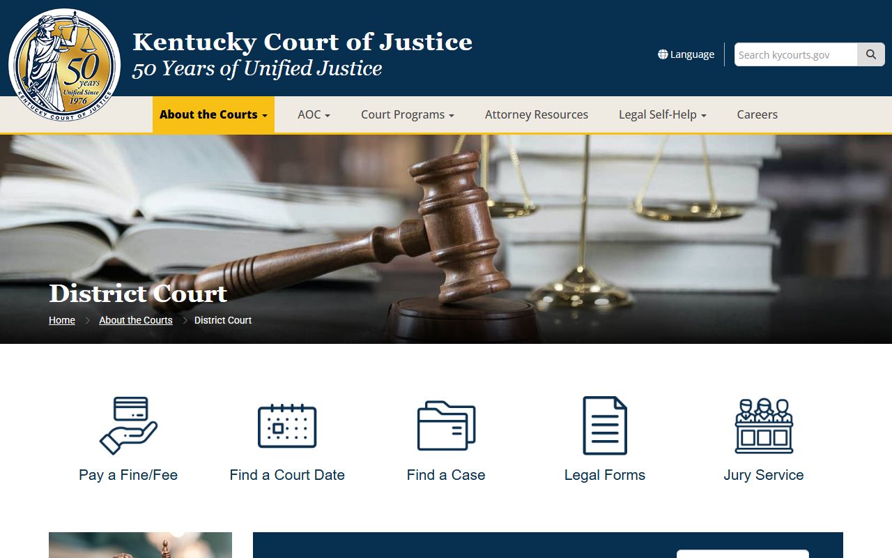 Lewis County court records Kentucky District Court jurisdiction